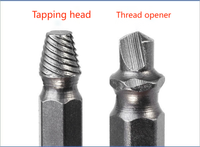 2024 beaux outils 4 pièces hss 4341 S2 extracteur de vis endommagé cassé pour enlever la vis