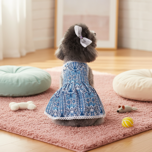 princess polly baby blue dress Cute cat blue dress
