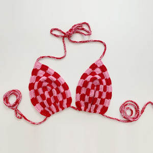 निर्माता अनुकूलित स्पेगेटी स्ट्रैप दो टुकड़ा बिकनी स्किम्पी लुगम्य लैड प्रिंटिंग 4 तरह खिंचाव बिकनी सेट स्विमवियर - Product Image 4