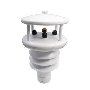 Stazione meteorologica a ultrasuoni all-in-one con certificazione CE, uscita RS485, sensore per vento, temperatura dell'aria, umidità/solare/PM2.5/pioggia - Product Image 2