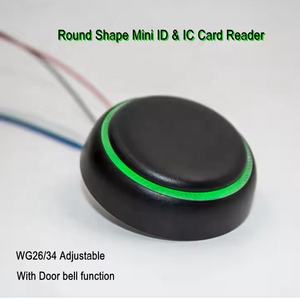 Mini Lector Wiegand de Doble Frecuencia 125KHZ <span class=keywords><strong>13.56MHZ</strong></span>, Lector <span class=keywords><strong>RFID</strong></span> para Control de Acceso, Compatible con Tarjetas de Doble Frecuencia - Product Image 3