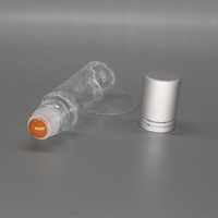 Bouteille de rouleau de pierres précieuses vides de haute qualité directe d'usine bouteilles en verre de 10ml boules de rouleau de pierres précieuses pour le parfum d'huile essentielle