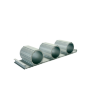 Profils d'extrusion en aluminium sur mesure, série industrielle, traitement de surface anodisé, profil en aluminium pour équipement de cadre