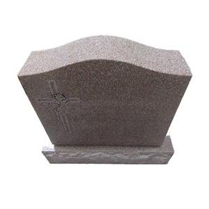 Низкая стоимость серого гранита, вертикальные надгробия, заготовки для могил США - Product Image 6