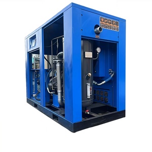 50 HP 37Kw văn phòng phẩm bôi trơn làm mát bằng không khí AC Powered PLC kiểm soát Vít Máy nén khí - Product Image 1