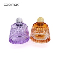 Bouteille de parfum en verre transparent de haute qualité 30ml 50ml 100ml cylindre de pulvérisateur à pompe rechargeable avec boîte-cadeau