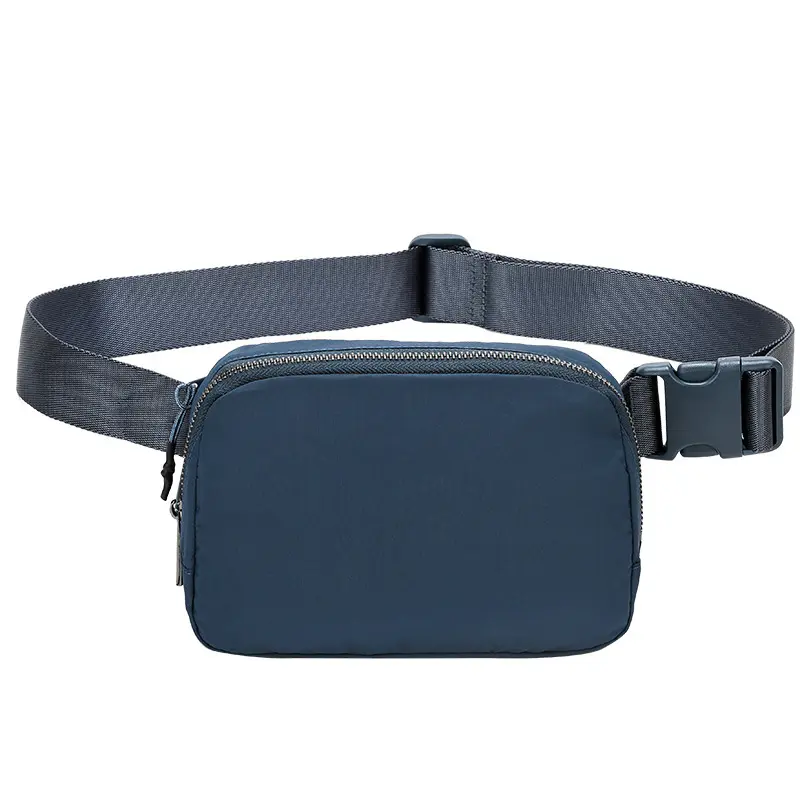 Sac de ceinture imperméable en Nylon Polyester pour femmes, avec Logo imprimé personnalisé, sac de ceinture de course pour hommes, sac de ceinture de Sport de voyage, sac à bandoulière drôle