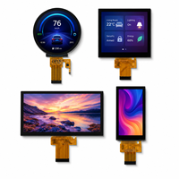 Pantalla LCD TFT IPS de Estructura Compacta Integrada de 1.6, 1.68, 1.69 y 1.77 Pulgadas para Relojes Inteligentes y Dispositivos IoT con Soporte para Proyectos OEM