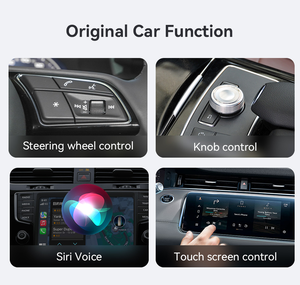 อะแดปเตอร์ไร้สายแบบพกพา CarPlay Android Auto AI BOX รุ่น Mini USB เล่นเพลง วิดีโอ BT4.2+5.0 WIFI 2.4Ghz 5Ghz Super Cast - Product Image 6