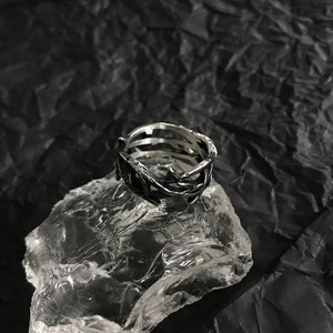 Bagues unisexes tendance style hip-hop en rotin minimaliste pour couple, <span class=keywords><strong>bague</strong></span> d'autodéfense personnalisée, <span class=keywords><strong>bague</strong></span> en acier inoxydable à la mode - Product Image 3