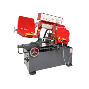 Scie à ruban S-280, largeur de coupe 280 mm, entraînement par vis sans fin, modèle horizontal pour la découpe des métaux - Product Image 2