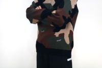 VSCOO Vente à Chaud Style Militaire Laine Manches Longues Col Ras Du Cou Tricoté Pulls Chandails Hommes
