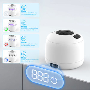 Nettoyeur ultrasonique électrique UV pour appareils dentaires et gouttières 200 ml, type séparé, haute fréquence et minuterie numérique, usage domestique - Product Image 5