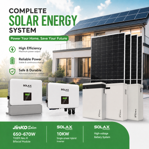 Sistema de Energía Solar para el Hogar, Módulo Bifacial de <span class=keywords><strong>5KW</strong></span> 6KW 8KW 10KW, Inversor, Batería HV, UPS, Solución Inteligente de Respaldo de Energía - Product Image 1