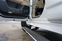BESTWYLL universel 4x4 accessoires Auto Run automatique Power électrique marchepied latéral de voiture pour Toyota Land Cruiser LC300