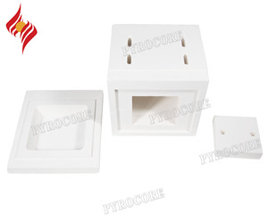 Camera per Forno a Muffola in Fibra Ceramica di Allumina Refrattaria 1100°C - 1800°C con Riscaldatore - Product Image 3