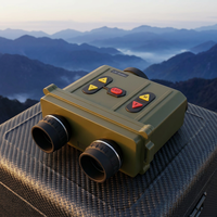 Jumelles stabilisées 8x avec télémètre laser 1064nm à semi-conducteurs, portée 20km, pour la cartographie et les relevés en extérieur