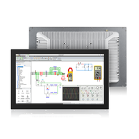Monitor de pantalla táctil capacitiva de 10,4/12,1/15/17/19 pulgadas, máquina de Control Industrial, sistema Android/wins, computadora todo en uno