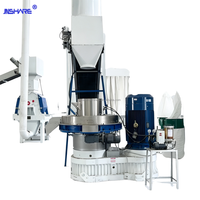 Machine à granulés de biomasse à matrice annulaire 110KW 380V, capacité 1,3 TPH, pour sciure de bois, paille, coques de riz et déchets de bois