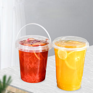 Gobelets en plastique jetables personnalisés avec logo couleur, gobelets PP pour jus et bière, vaisselle 100 % jetable - Product Image 4