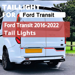 Feux arrière LED pour <span class=keywords><strong>Ford</strong></span> Tourneo <span class=keywords><strong>Transit</strong></span> 2016-2022, montage Plug and Play, feux de circulation dynamiques - Product Image 4