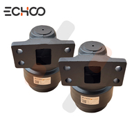 Rouleau porte-chargeur E215B E245B pour accessoires de châssis de pelle, haut de gamme 50Mn Noir