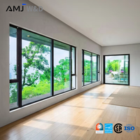Ventanas Abatibles de Aluminio con Certificación NFRC y CSA, Marco Delgado, Aislamiento Acústico y Resistentes a Huracanes