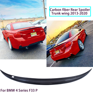Aileron arrière en fibre de carbone style P pour BMW Série 4 F33 Cabriolet & M4 F83, 2013-2020 - Product Image 1