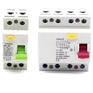 Interruptor Diferencial RCCB-RCBO, Interruptor de Protección Contra Fugas de 120V, Control Industrial 2P/4P - Product Image 1