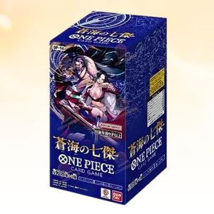 Caja de Sobres Japonesa Sellada TCG JP OPCG OP-14 The Azure Sea's Seven de Ban Dai Paper - Product Image 1