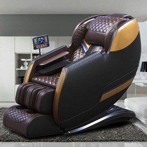 Home Massage Chair SL <b>Track</b> 4D Robotic Hand Full Body Electric Automatic Space Capsule Leather Massage Sofa - Product Image 2