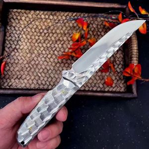 Cuchillo de Mano para Frutas y Carne, Popular para Campismo al Aire Libre - Forjado y Reforzado con Nervaduras de una Sola Pieza - Product Image 4