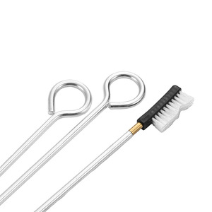 Kit de brosses de nettoyage pour armes à feu Bohang en aluminium avec tige filetée 8-32, pour droitiers, en pouces, léger et portable - Product Image 1