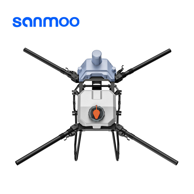 Sanmoo Industrial Agricultural Spraying Drone Automatic Crop Sprayer 20L Tank IP56 Waterproof High Safety Large Farms Orchards