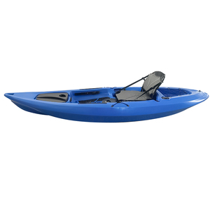 Kayak avec système de pédale bateau de pêche 1 personne pédale Kayak bateau de pêche pliant pêche canoë Kayak avec pagaie - Product Image 6