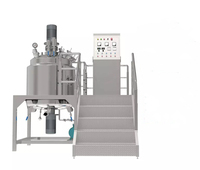 Homogénéisateur Mélangeur Industriel Chauffant à Moteur DC, Émulsifiant Sous Vide pour le Mélange de Savon Liquide et de Détergent