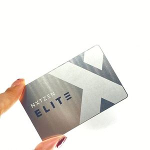 ออกแบบฟรี บัตรโลหะพร้อมสลักเลเซอร์ - Product Image 1