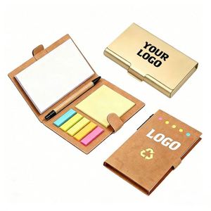Cheap Notepad <b>Sticky</b> <b>Notes</b> for Promotional Business Gift Custom Logo Small Notebook Memo <b>Note</b> Pad With Pen - Product Image 1