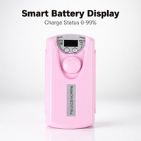Machine à ongles professionnelle rechargeable 30000 tr/min, portable, sans fil, faible bruit, outil de polissage électrique pour ongles en acrylique et gel