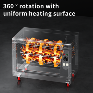 Thương mại nhiệt độ cao điện Rotisserie Lò đa chức năng công suất lớn cho bánh & nhà hàng sử dụng cho khách sạn - Product Image 3