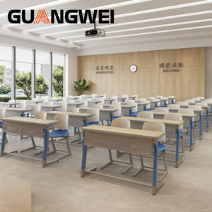 Juegos <span class=keywords><strong>de</strong></span> escritorio y sillas para estudiantes dobles <span class=keywords><strong>de</strong></span> <span class=keywords><strong>dos</strong></span> asientos modernos, muebles <span class=keywords><strong>de</strong></span> aula <span class=keywords><strong>de</strong></span> escuela secundaria <span class=keywords><strong>de</strong></span> buena calidad - Product Image 1