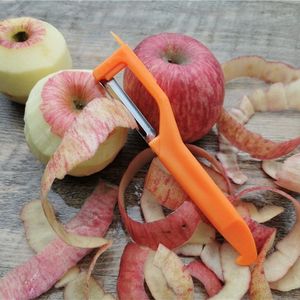 Éplucheurs en acier inoxydable et plastique, lot de 3, éplucheurs manuels pour fruits et légumes, faciles à nettoyer - Product Image 4