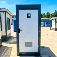 Cabine de toilettes préfabriquée portable à prix abordable, mini-abri de camping, douche, siège de toilette, toilettes à la turque, salle de bain mobile
