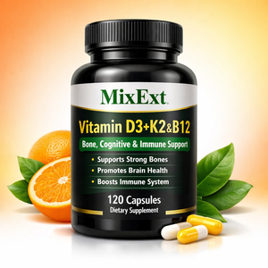 MixExtract – Vente en gros de capsules de vitamines D3, K2 et B12 de haute qualité, formule extra forte, avec magnésium et <span class=keywords><strong>zinc</strong></span> - Product Image 2