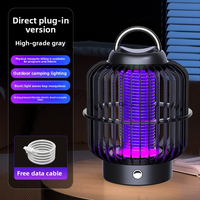 Gran oferta, nuevo modelo, luz LED para acampar en interiores/exteriores, lámpara para matar mosquitos, repelente de mosquitos eléctrico del fabricante