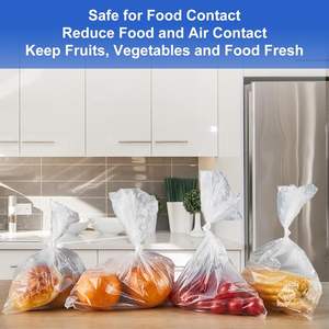 Bolsas de Plástico Reciclables y Ecológicas para Productos en Rollo, Bolsas Transparentes para Almacenamiento de Alimentos, para Pan, Verduras, Frutas y Carne - Product Image 5