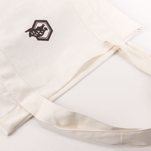 Custom Print Logo Cotton Big Shopping White <b>Canvas</b> <b>Tote</b> <b>Bag</b> With Pocket and Zipper - Product Image 6