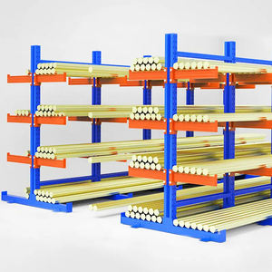 Estante de madera voladizo industrial - Product Image 1