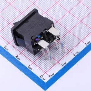 SS21-BBIWA2-R Rocker Switch Through hole Component (THT) Switch 21mm 15mm Concave Bend Without - Product Image 2