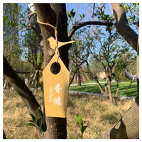 Plaques directionnelles intérieures personnalisées, signalétique de direction pour petits bureaux avec flèches découpées au laser et plaques murales